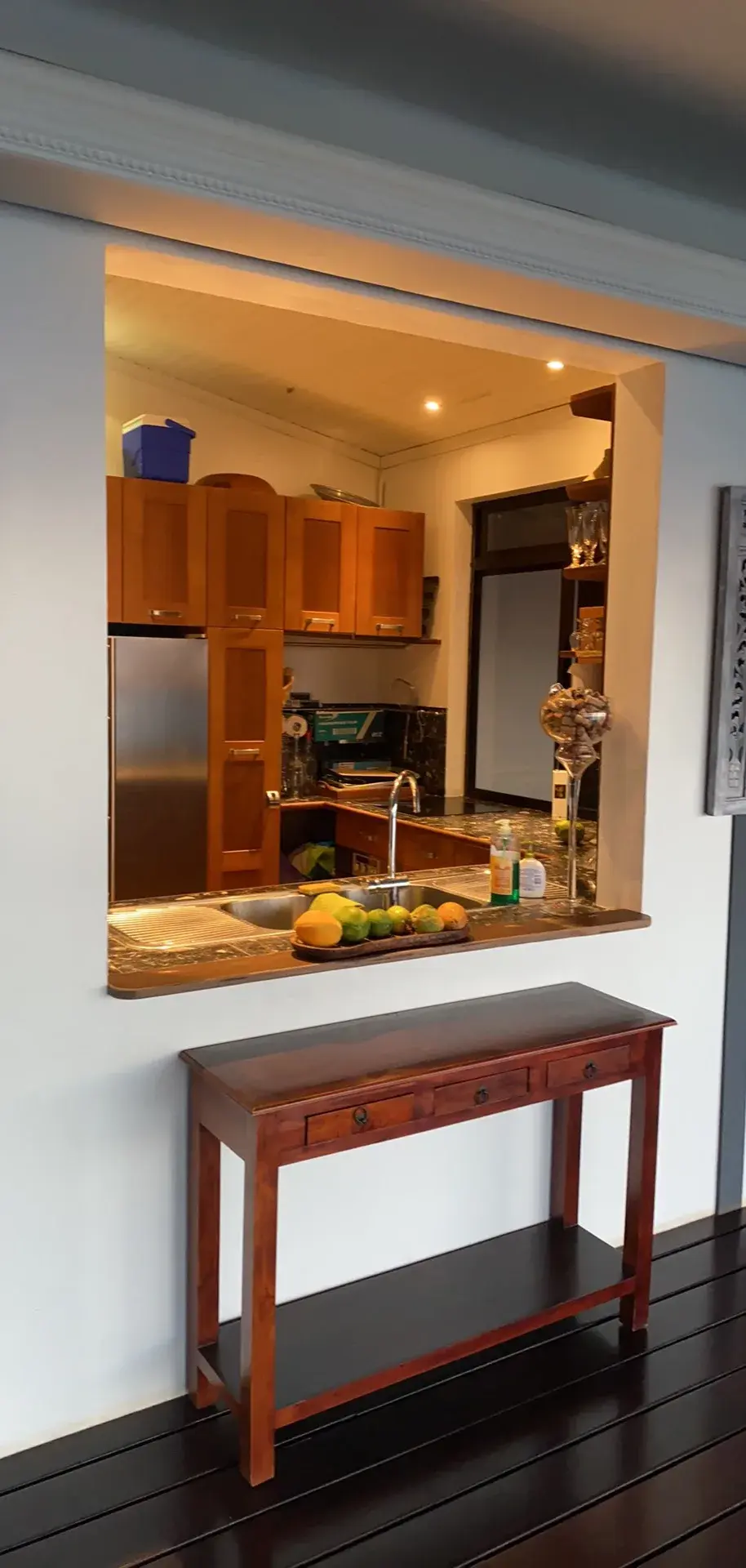 Kitchen detail at Villa Paradise Tahiti